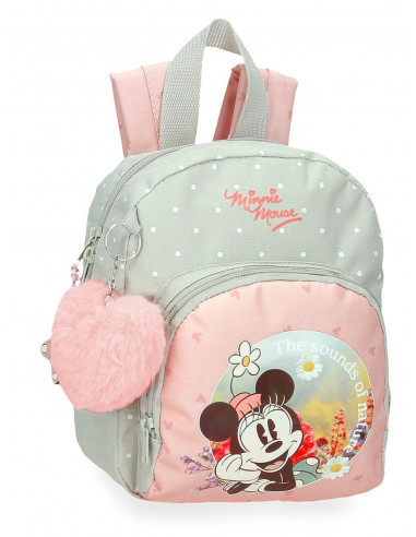 2962021 BACKPACK 23CM. MINNIE MOUSE WILD NATURE